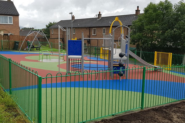 New Playground Install in Cynwd, Corwen, North Wales